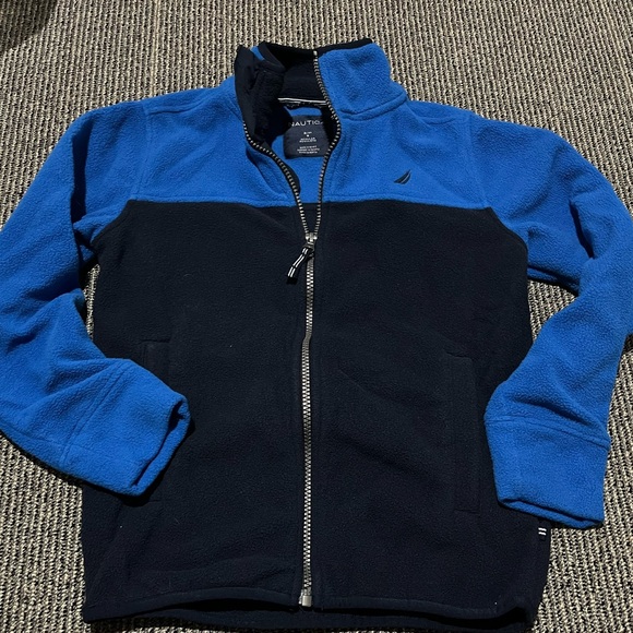 Nautica Other - NAUTICA Boys' Full Zip Jacket, Kangaroo Pockets, Made with Lightweight Fleece